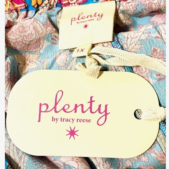 NWT Anthropologie  Tiered Midi Floral Print Skirt, 1X - Picture 9 of 14